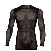 WoolNet Light Crewneck M's Jet Black M