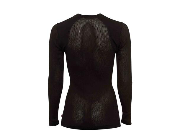 WoolNet Light Crewneck W's Jet Black/ Dark Ivy S