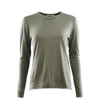 LightWool 140 undershirt long sleeve W's Ranger Green M