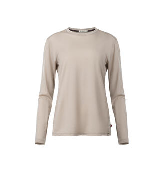 LightWool 180 Crewneck W's Simply Taupe M
