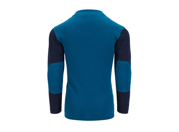 WarmWool crewneck Ch Corsair/Navy Blazer 100 