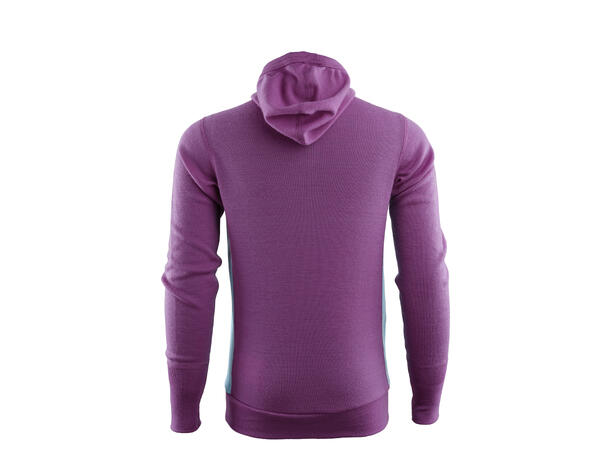 WarmWool hoodsweater Ch Sunset Purple/Reef Waters 110