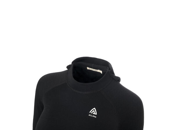 WarmWool hoodsweater V2 W's Jet Black XS