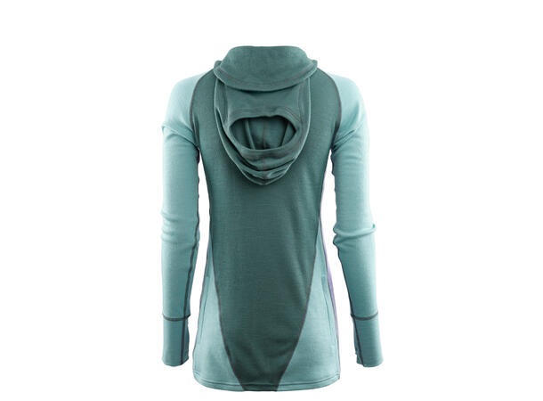 WarmWool hoodsweater W's North Atlantic/Reef Water/PurpleRose M