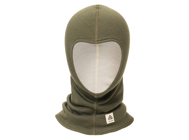 Balaclava 2-layer Olive/Nature Onesize