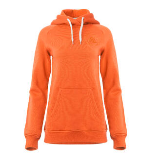 FleeceWool V2 Hoodie W&#39;s Orange Tiger M