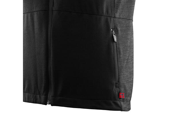 FlexWool sports vest M's Jet Black L 