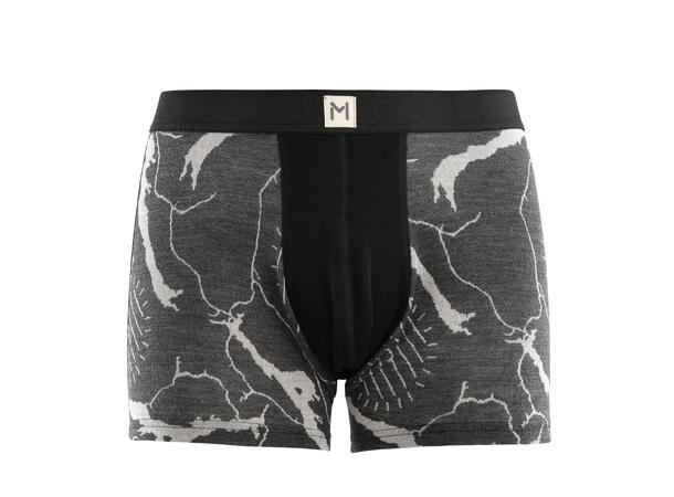 Lars Monsen Femunden boxer M's Jet Black/Femunden Dark L