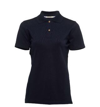 LeisureWool pique shirt W's Navy Blazer XS