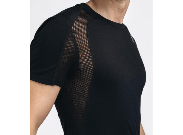 LightWool 140 sports t-shirt M's Jet Black L 