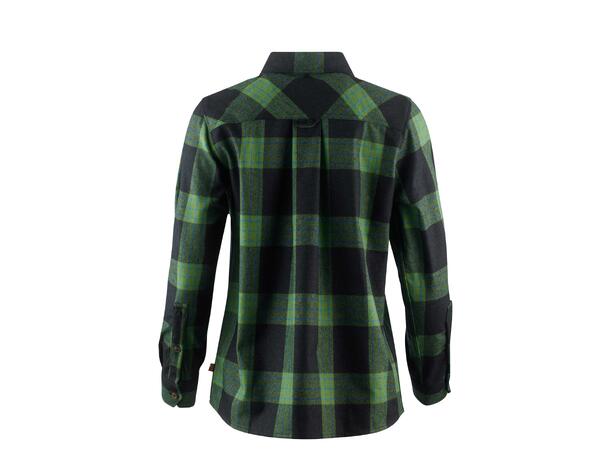 Reborn woolshirt W's Check Dark Grey / Green M