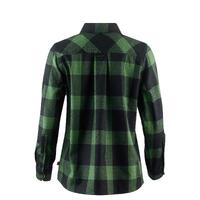 Reborn woolshirt W's Check Dark Grey / Green M