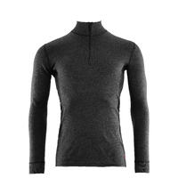 WarmWool mockneck M's Marengo/Jet Black L