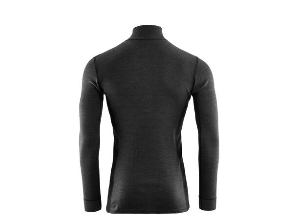 WarmWool mockneck M's Marengo/Jet Black L