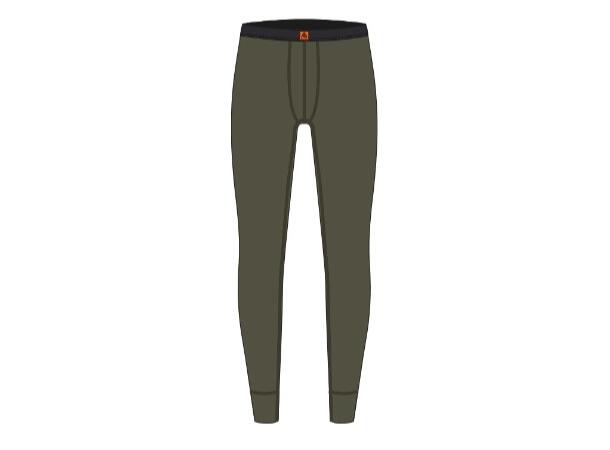 WoolTerry Longs M's Olive Night XL 