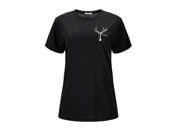 LightWool 140 classic tee antler W's Jet Black M 