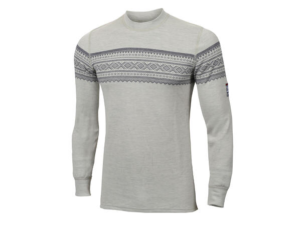 DesignWool Marius crewneck M's Gråfjell XL