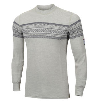 DesignWool Marius crewneck M's Gråfjell XL