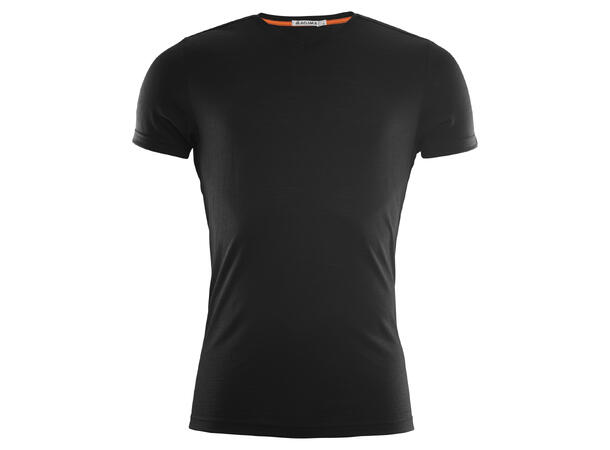 LightWool 140 t-shirt v-neck M's Jet Black XL