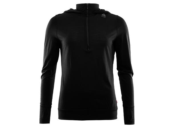 LightWool 140 hoodie W's Jet Black M