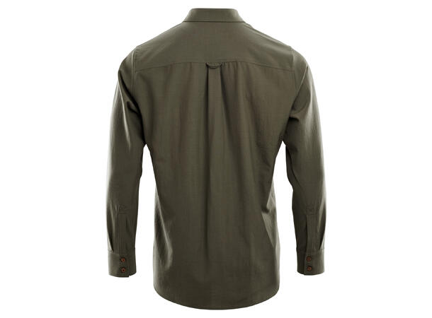 LeisureWool woven woolshirt M's Ranger Green L 