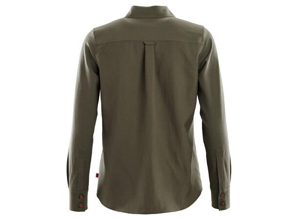 LeisureWool woven woolshirt W's Ranger Green M