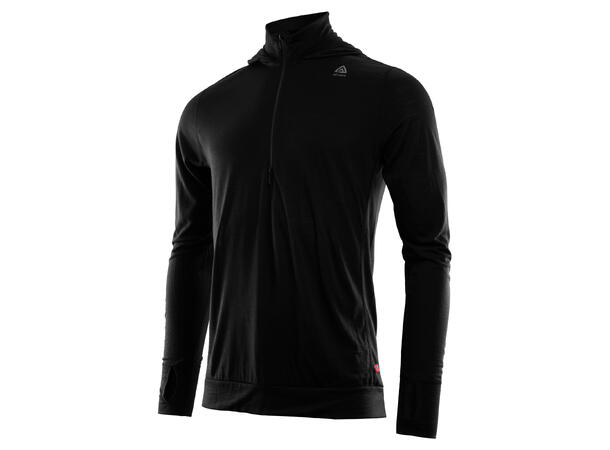 LightWool 140 hoodie M's Jet Black L 