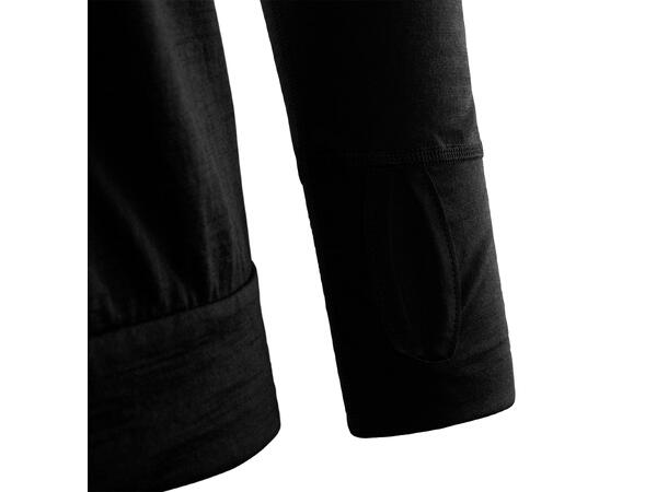 LightWool 140 hoodie M's Jet Black L 
