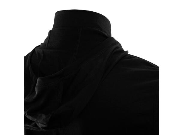 LightWool 140 hoodie M's Jet Black L 