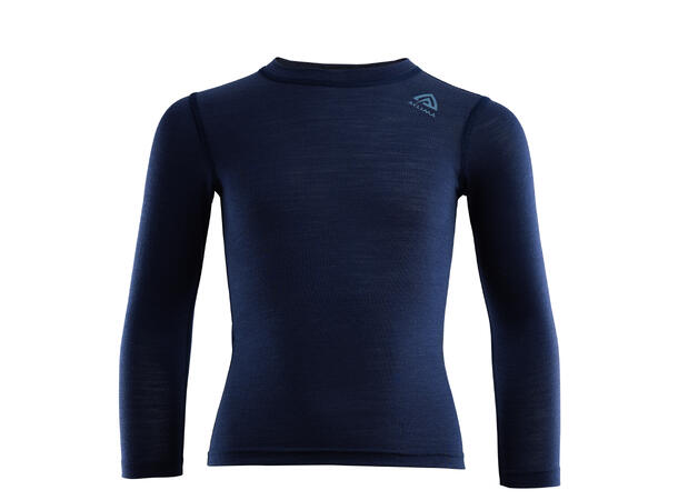 LightWool 140 crewneck Ch Navy Blazer 100