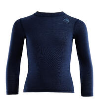 LightWool 140 crewneck Ch Navy Blazer 100