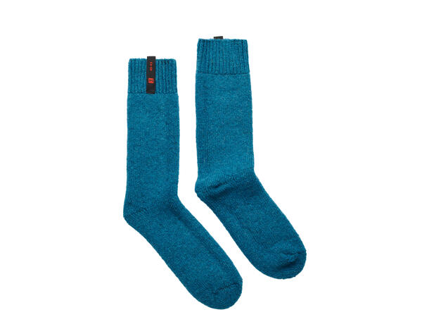 Lars Monsen Anárjohka thick socks Blue Sapphire 36-39