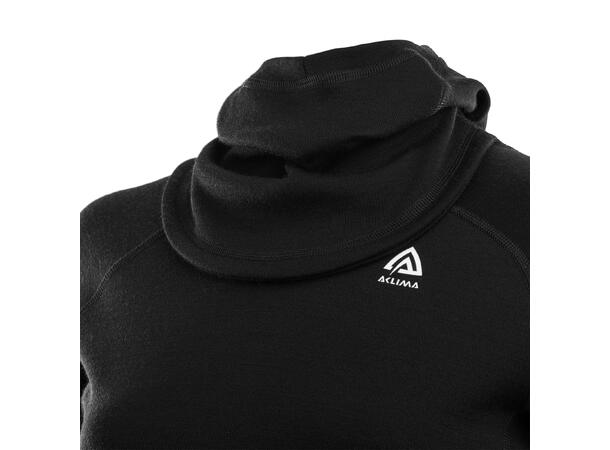 WarmWool hoodsweater W's Jet Black L