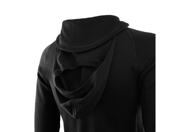 WarmWool hoodsweater W's Jet Black L