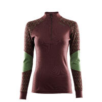 DesignWool Glitre mockneck W's Furu XS