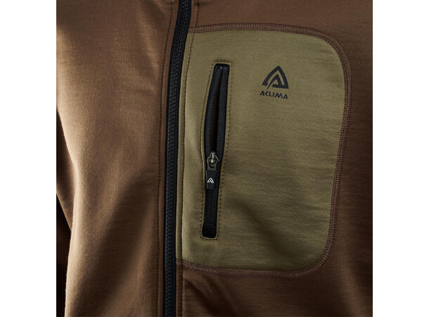 WoolShell jacket M's Dark Earth/Capers M