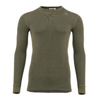 WarmWool crewneck M's Olive Night L
