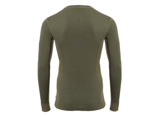 WarmWool crewneck M's Olive Night L