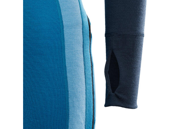 WarmWool overall 3/4 W's Blue Sapphire/Navy Blazer/Azure Blue XS