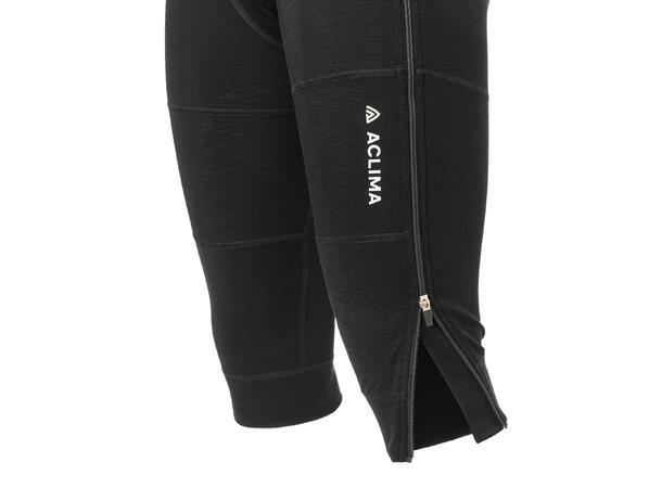 WarmWool 3/4 summit longs M's Jet Black S 