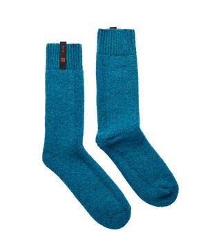 Lars Monsen Anárjohka thick socks Blue Sapphire 32-35