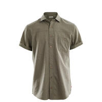 LeisureWool short sleeve shirt M's Ranger Green M