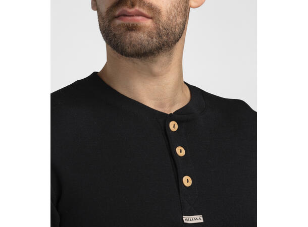 WarmWool granddad M's Jet Black XL 