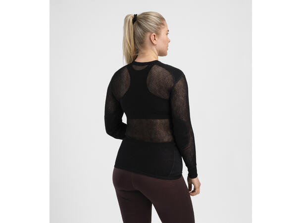 WoolNet Original crewneck W's Jet Black 2XL 