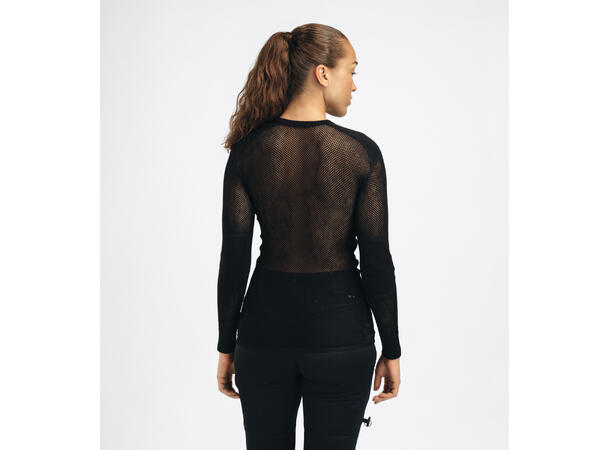WoolNet Original crewneck W's Jet Black 2XL 
