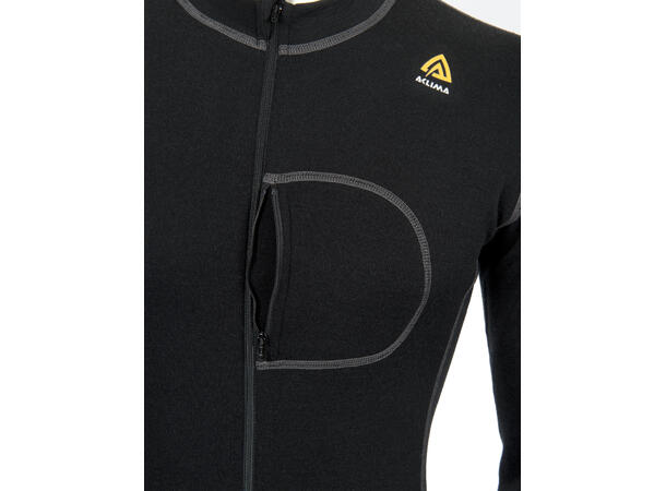 WarmWool bodypiece Unisex Jet Black L 