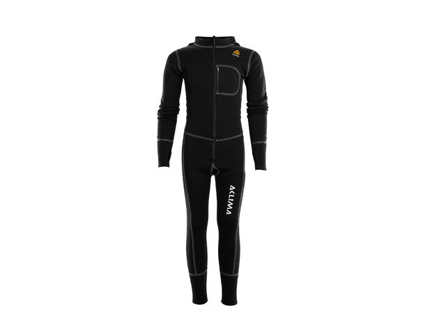 WarmWool overall Jr Jet Black 140 