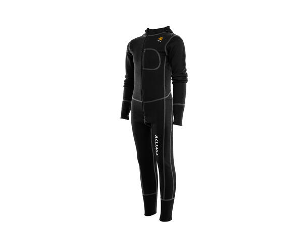 WarmWool overall Jr Jet Black 140 