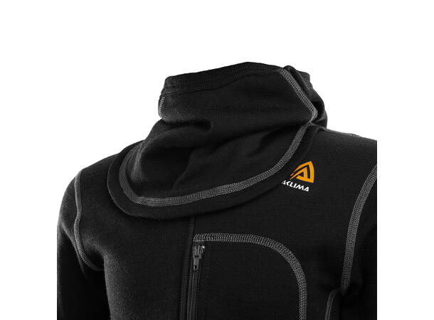 WarmWool overall Jr Jet Black 140 
