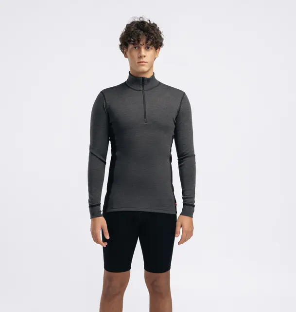 WarmWool mockneck M's Marengo/Jet Black XS 